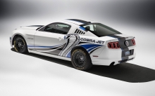Ford Mustang Cobra Jet Twin Turbo, Ford Racing, Twin Turbo, красные габариты, кобра